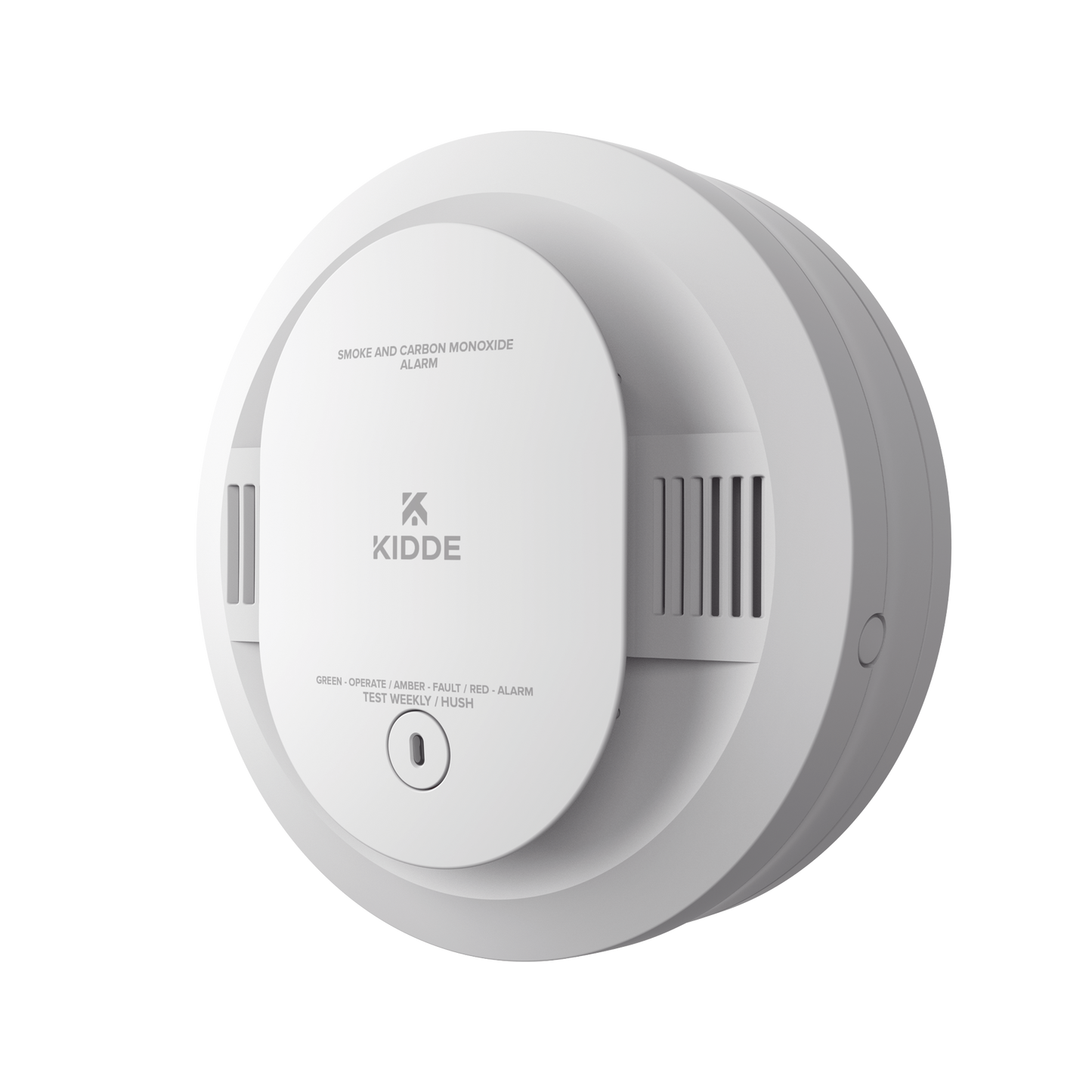 Detector de Humo y Monoxido (CO) Compacto Fotoeléctrico Autónomo | Batería AA Reemplazable | Modelo 21031502 | Paquete de 6