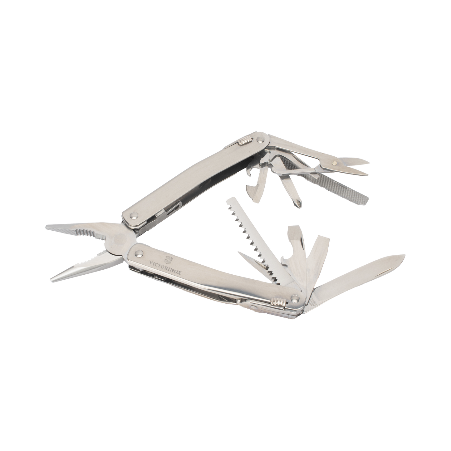 Navaja Victorinox Multiherramienta Spirit X con 24 Funciones, Incluye Funda de Piel