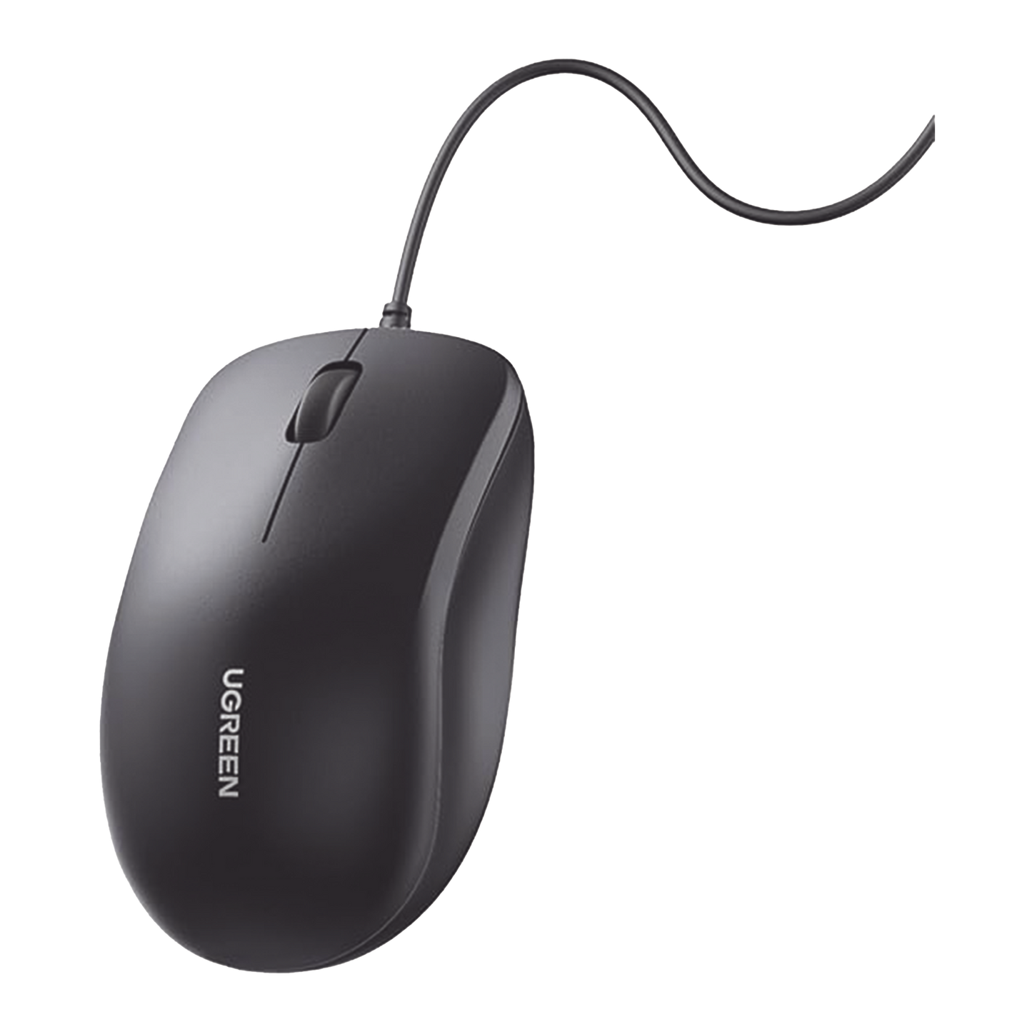 Mouse Óptico USB | Cable USB de 1.5 metros | 3 Botones | 1200DPI | Diseño Ergonómico | Silencioso | Color Negro | Windows / MacOS / Linux / Chrome y otros | También Compatible con DVR / NVR.