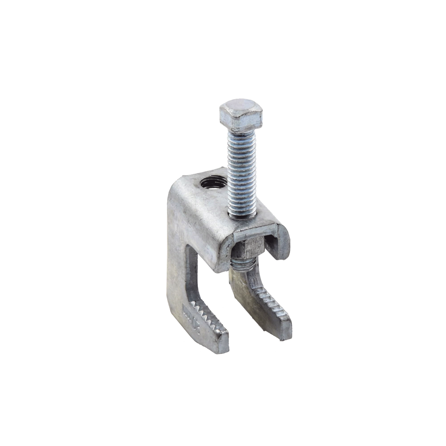 Mordaza Acero Fija barras de 3/4", para varilla roscada de 3/8".