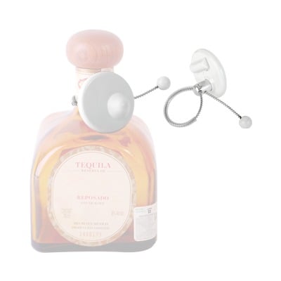 Paquete de 100 Tags RF Para Botellas, Color Gris Claro