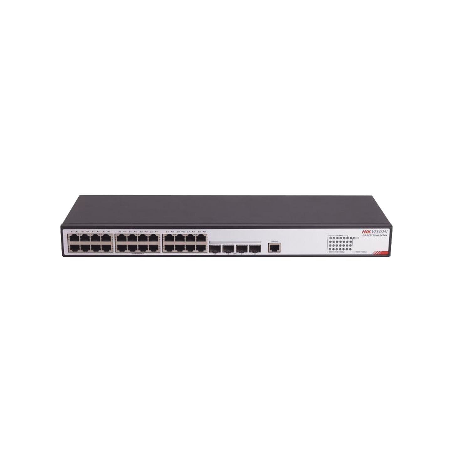 Switch Gigabit / Administrable / 24 Puertos RJ45 GE / 4 Puertos SFP 10G / Soporta IGMP
