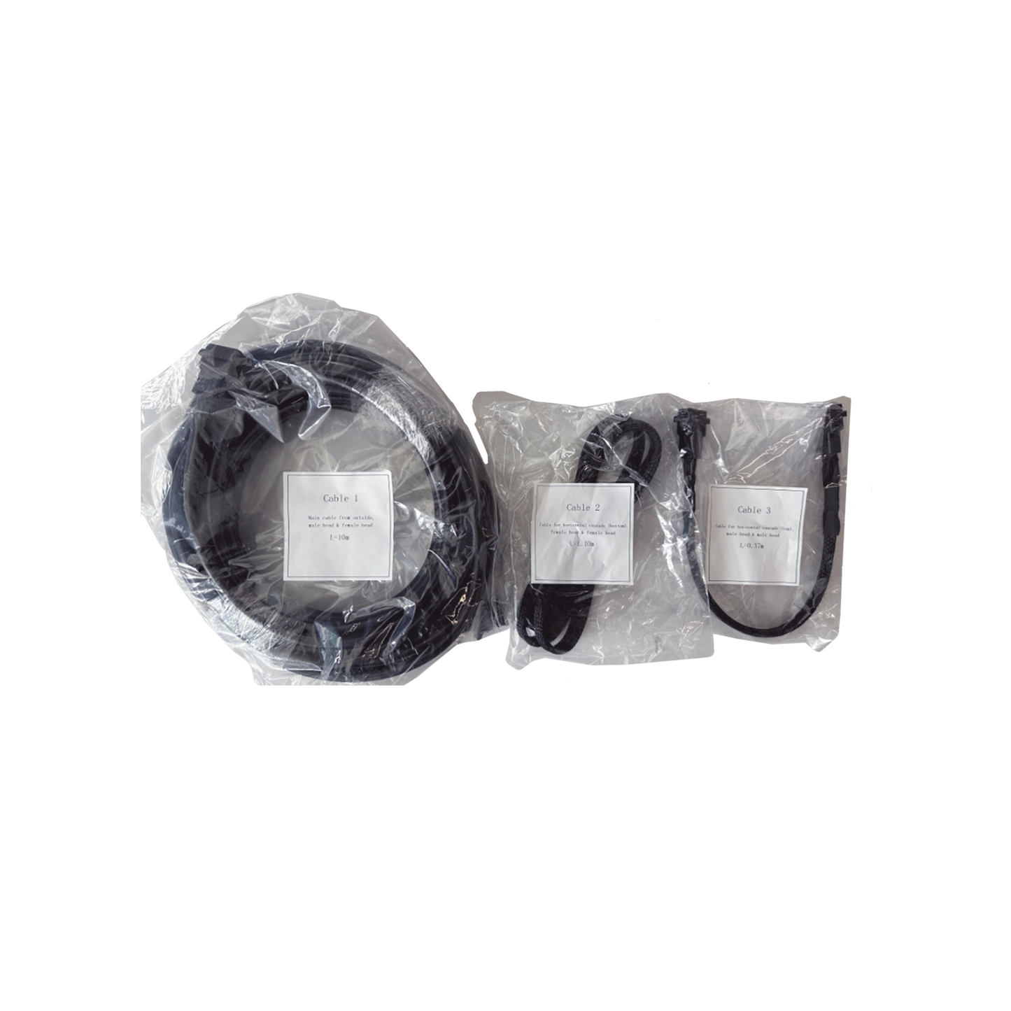 Kit de Cables de Corriente e Interconexión / Compatible con Familias BW y CW