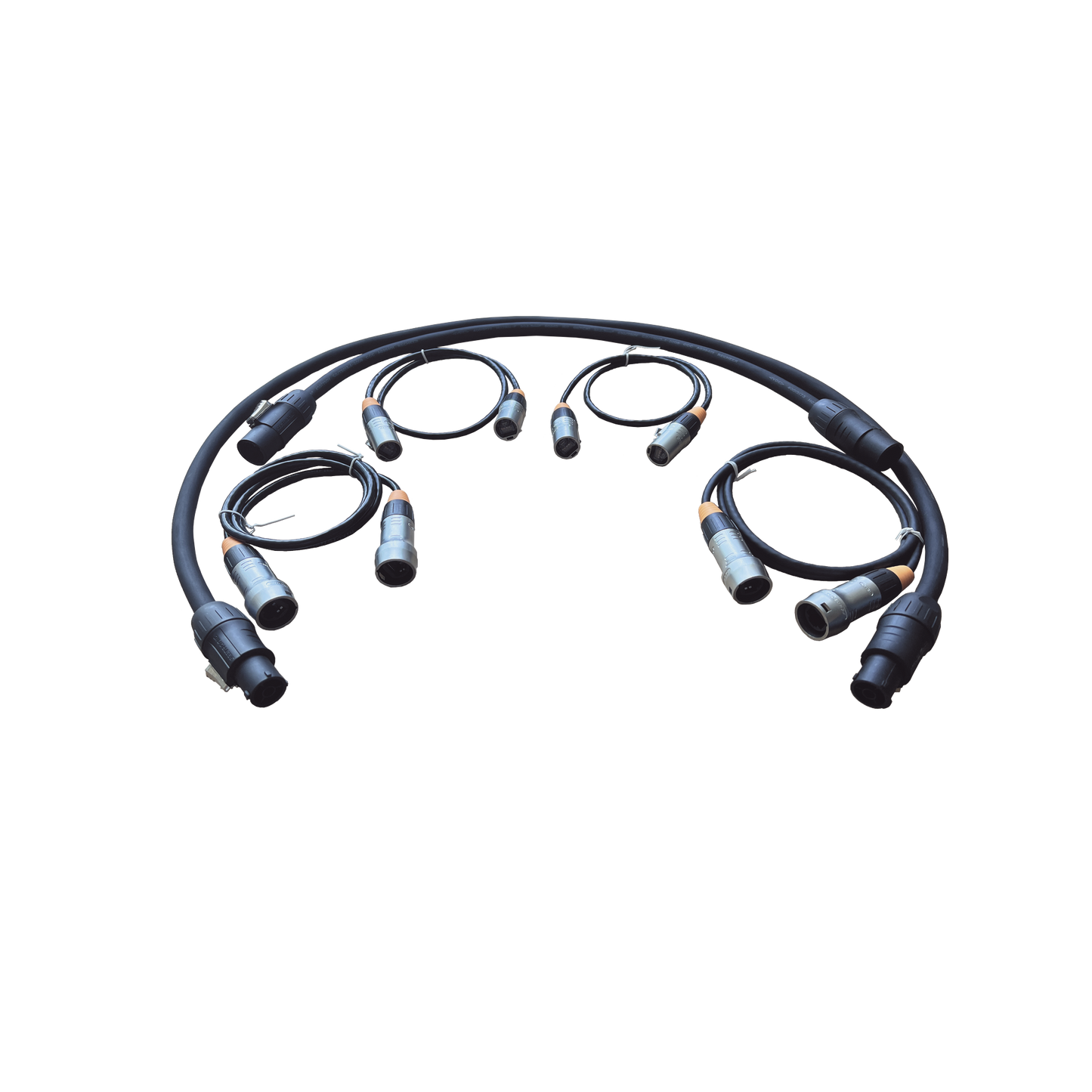 Kit de Cables de Interconexión para Paneles LED de Exterior / Datos y Corriente / Compatible con Familia CD-1AAB y CD-2APA