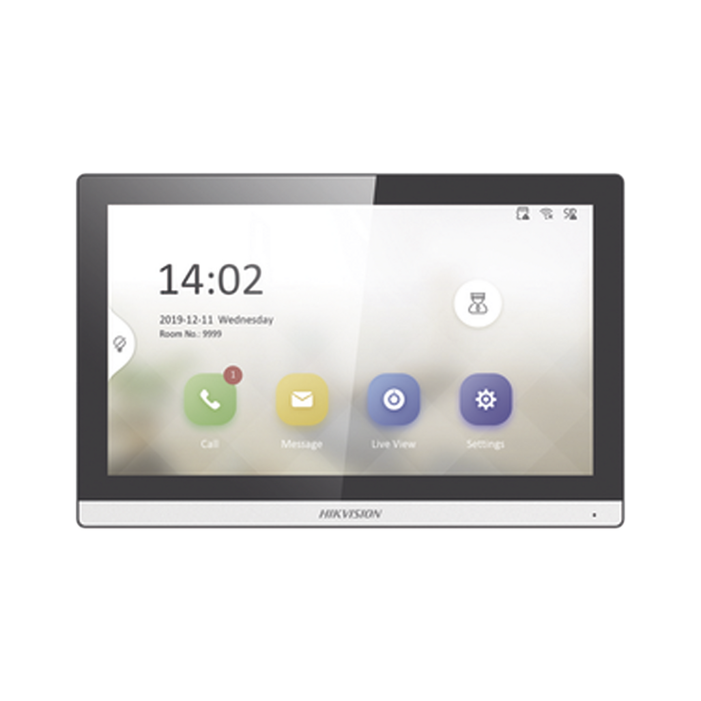 Monitor IP WiFi Touch Screen 7" para Videoportero Hibrido Unicamente / Vídeo en Vivo / Apertura Remota / Audio bidireccional / Borde slim