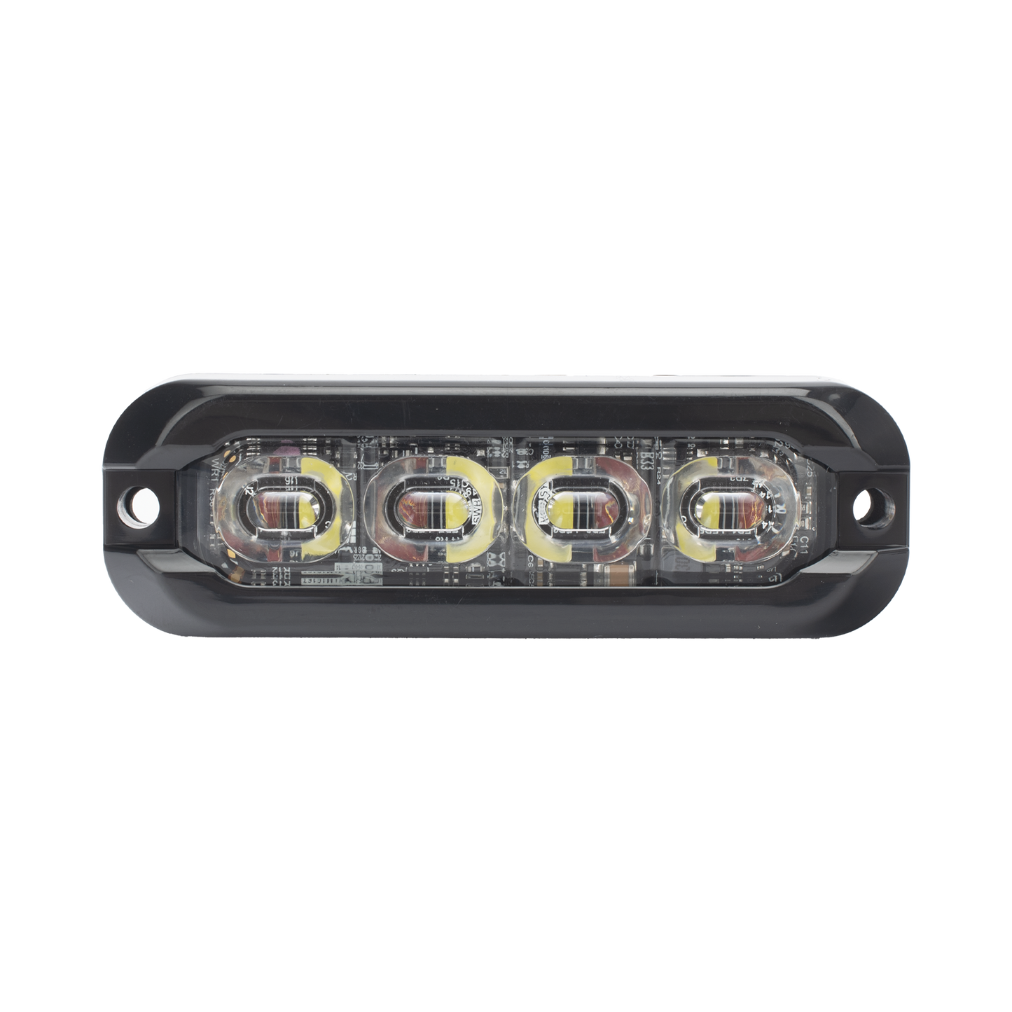 Luz perimetral , 8 LED Ultra Brillantes, Dual Color Rojo / Claro