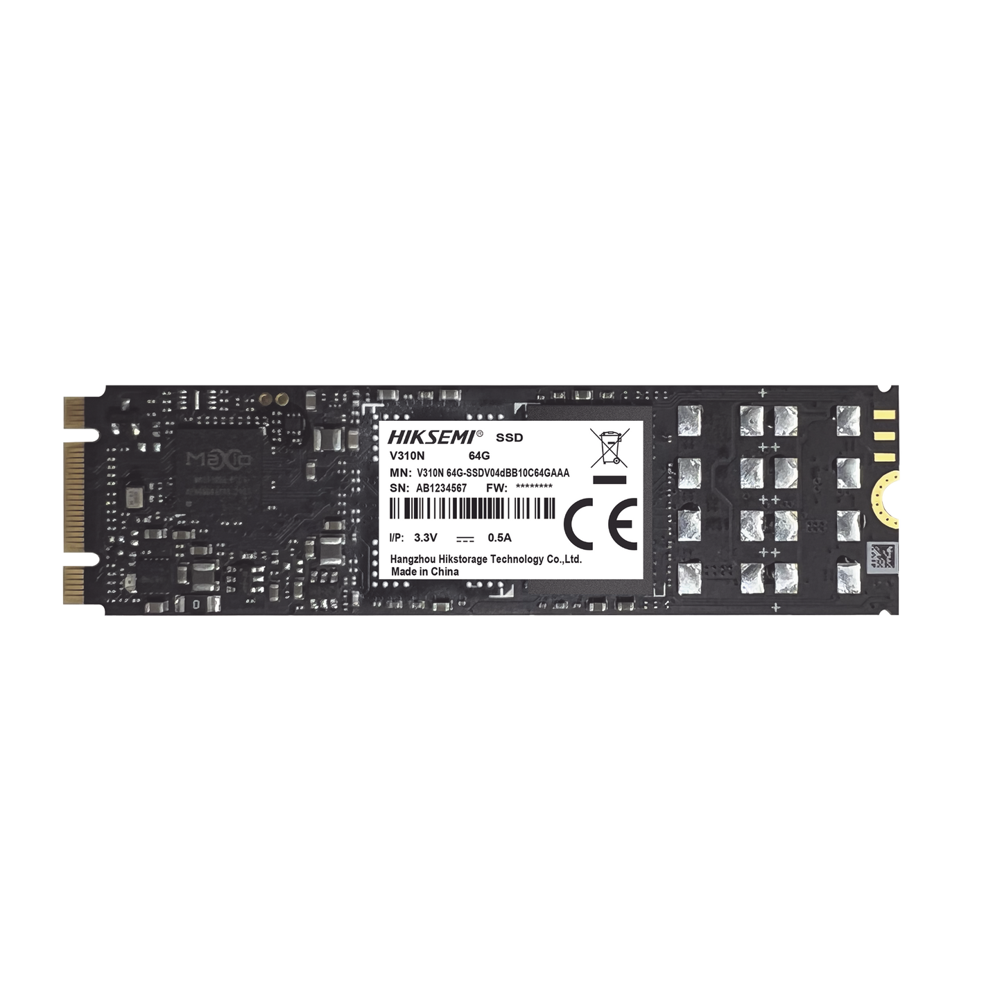 SSD M.2 para Videovigilancia Móvil / 512 GB / Alto Performance / Uso 24/7 / Resistente en Alta Temperaturas