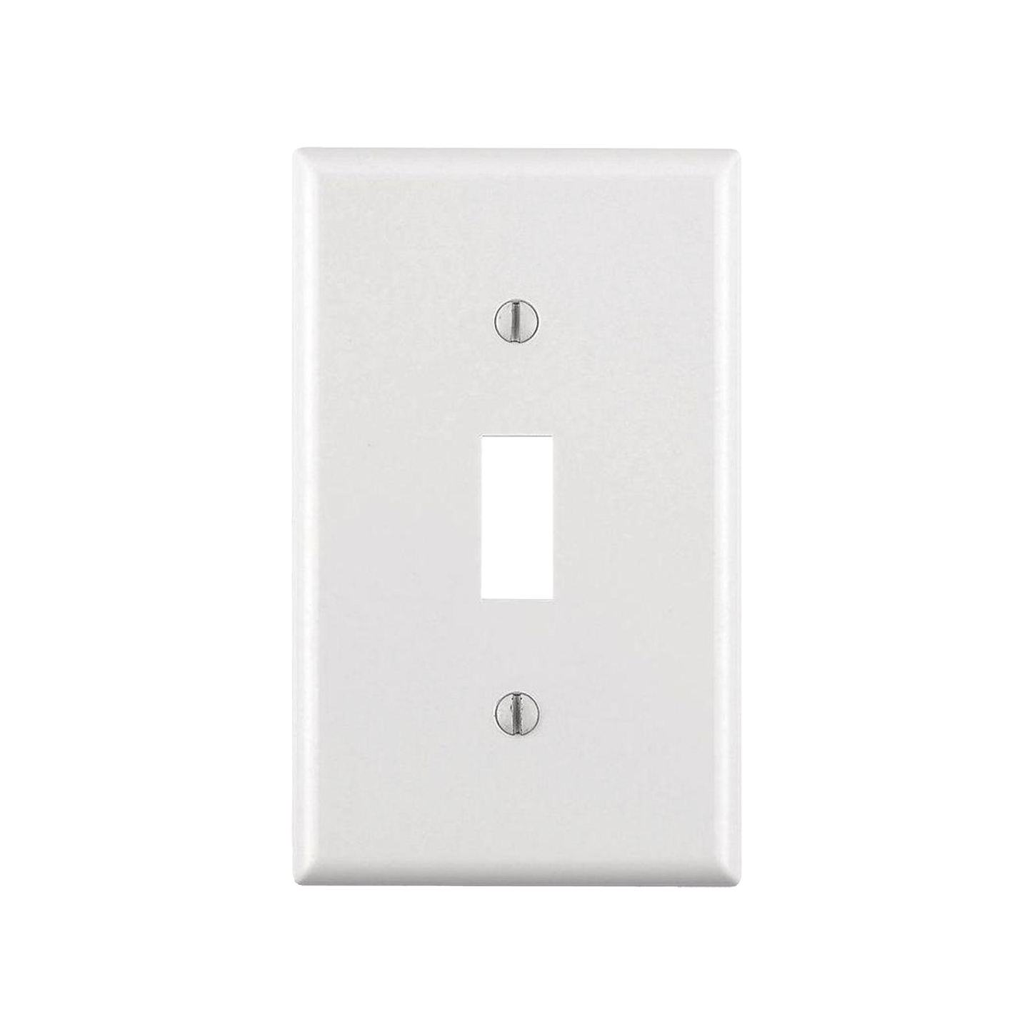 Placa para Interruptor de Palanca / Color Blanco.