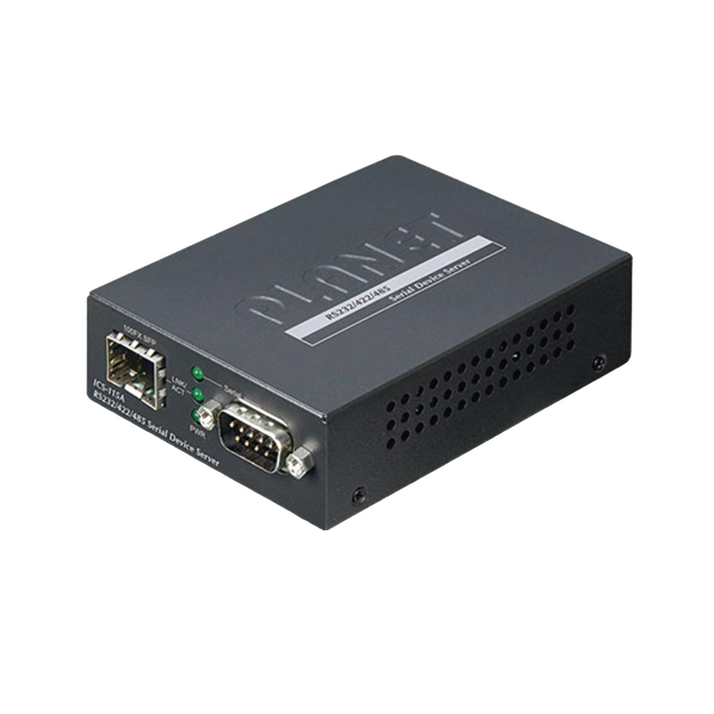 Convertidor de Medios RS-232/422/485 a SFP 100 Base-FX