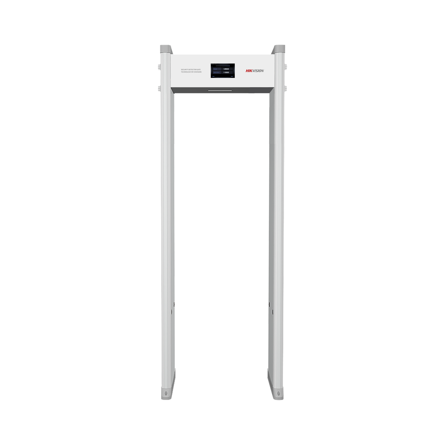 Arco Detector de Metales de 12 Zonas con Pantalla LCD de 7" / Conteo de Personas y Alarmas / Ajuste de Sensibilidad e Interferencias
