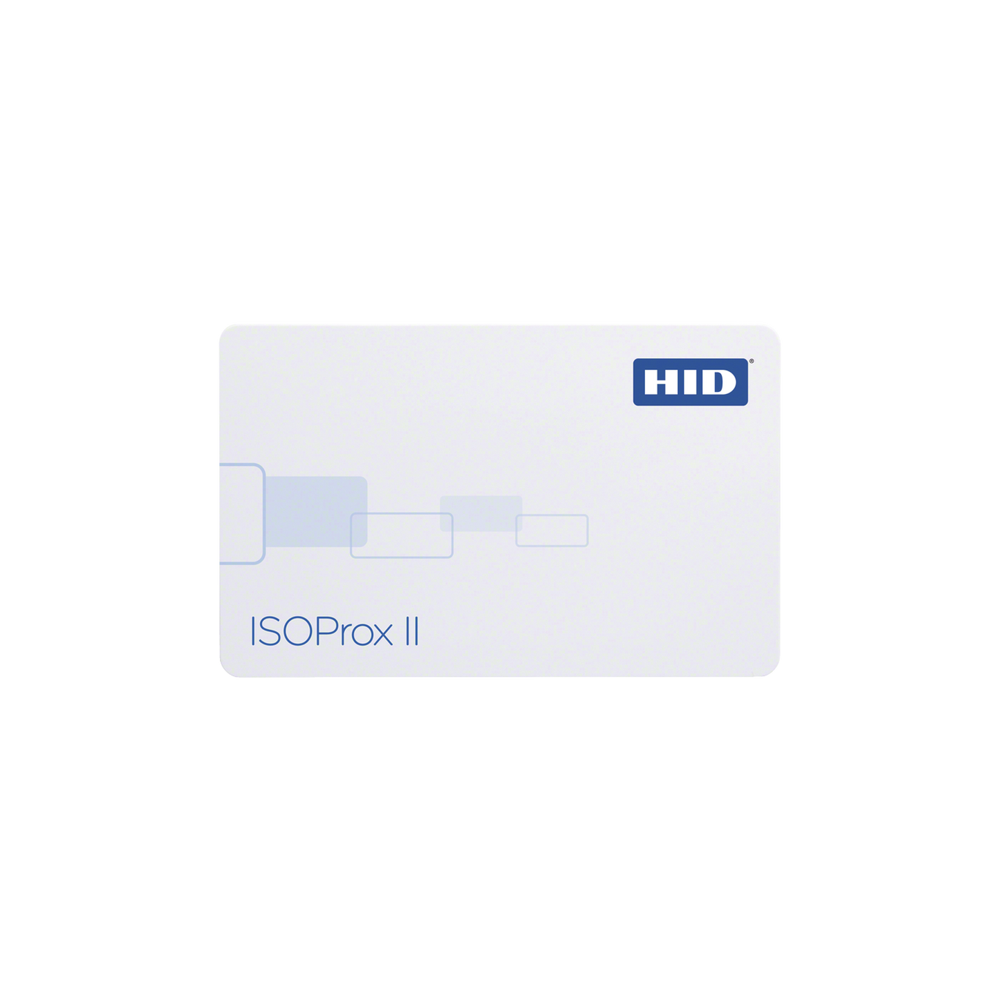 Tarjeta de Proximidad ISOProx II HID (Delgada) (1386LGGMV) Perforada Verticalmente / Garantía de por Vida / 1586/ 1386