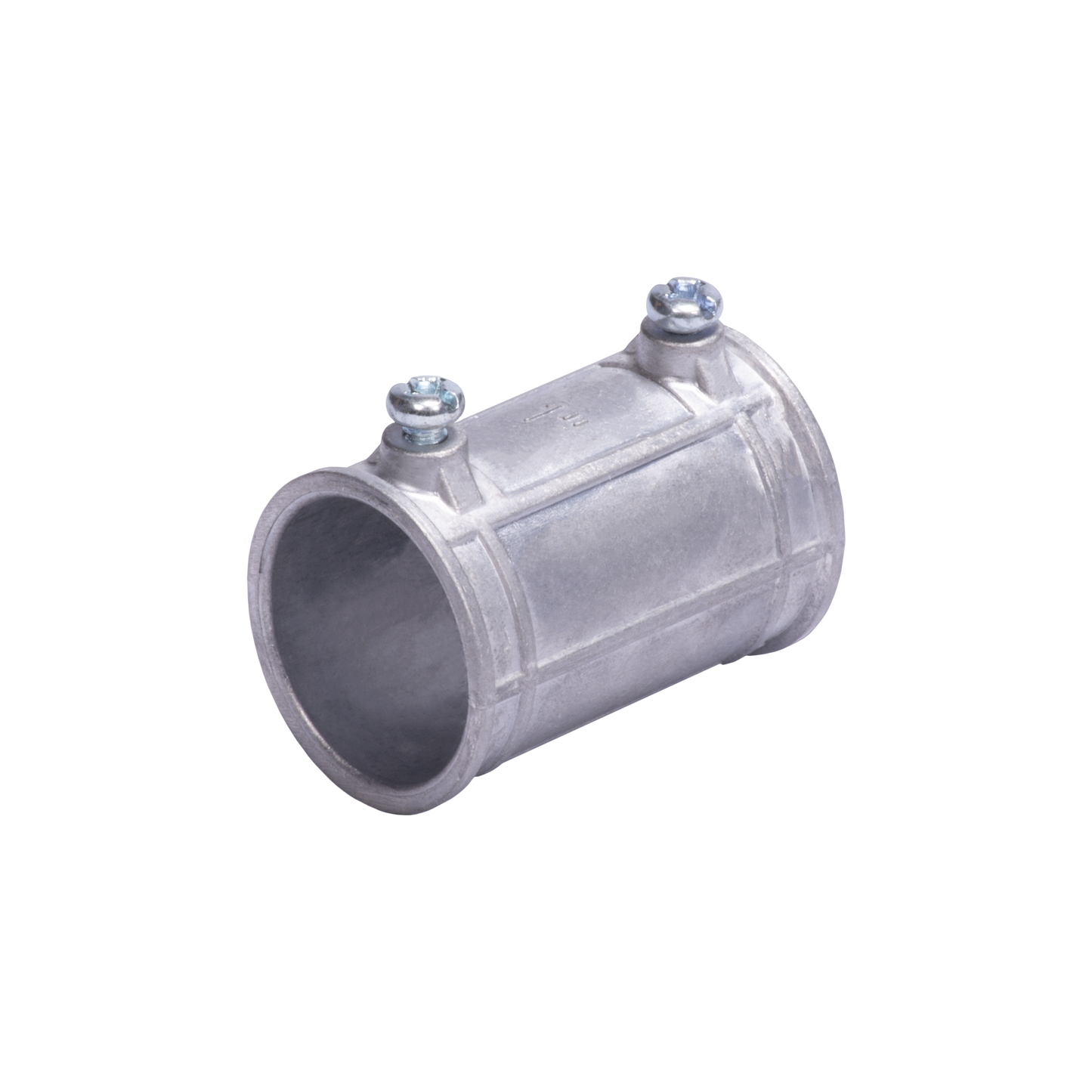 COPLE 1/2" (13MM) PARED DELGADA CON TORNILLO TIPO AMERICANO, GALVANIZADO - ETIQUETA VERDE