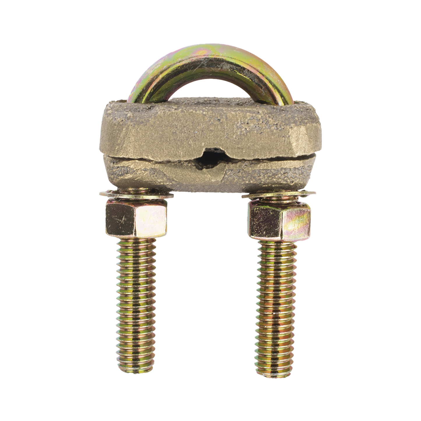 Conector Tipo Perro para Varilla 5/8" a Cable Calibre 4 a 2/0 AWG