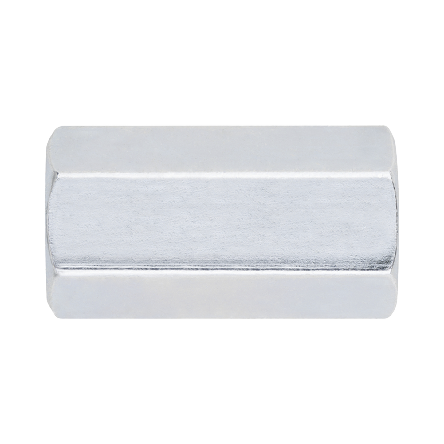 Cople hexagonal roscado de 3/8" (9.5 mm).