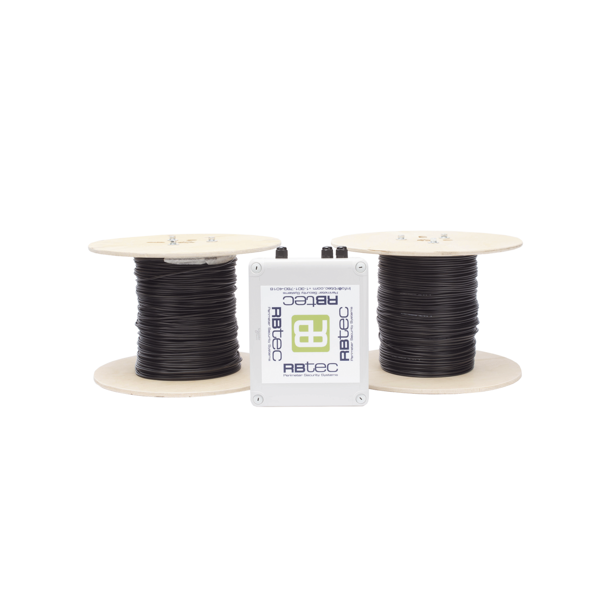MICALERT Cable Sensor para Paredes, Rejas Rigidas o barandales / 2 zonas de 305 metros / 610 Metros de Protección Total/Tarjeta LPU400/Calibración via software