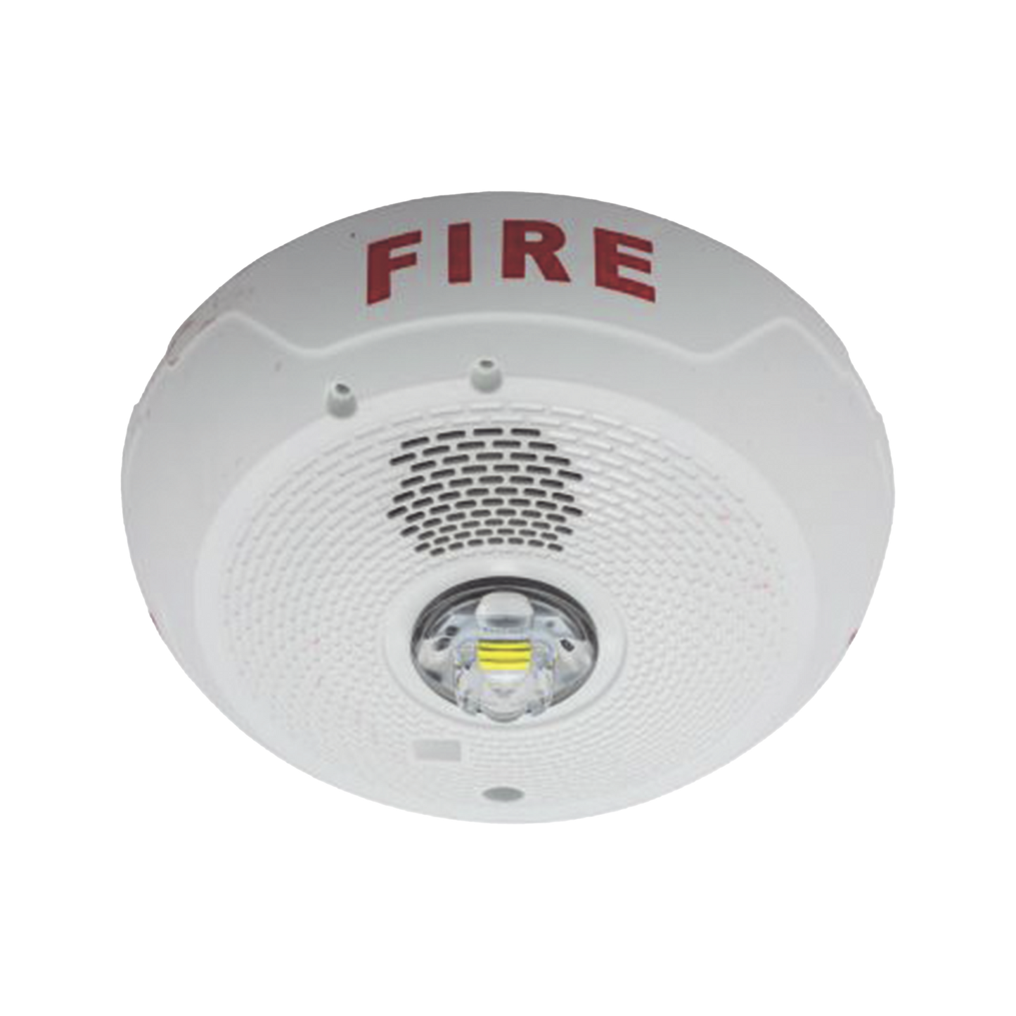 Sirena con Lámpara LED Estroboscópica, Montaje en Techo, Nivel de Candelas Seleccionable, Color blanco , Nuevo Diseño Moderno y Elegante y Menor Consumo de Corriente