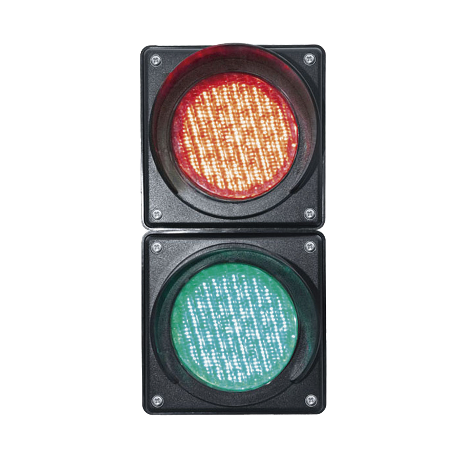 Semáforo / Señalización Rojo y Verde / Diametro 100mm / LED / 110vca.