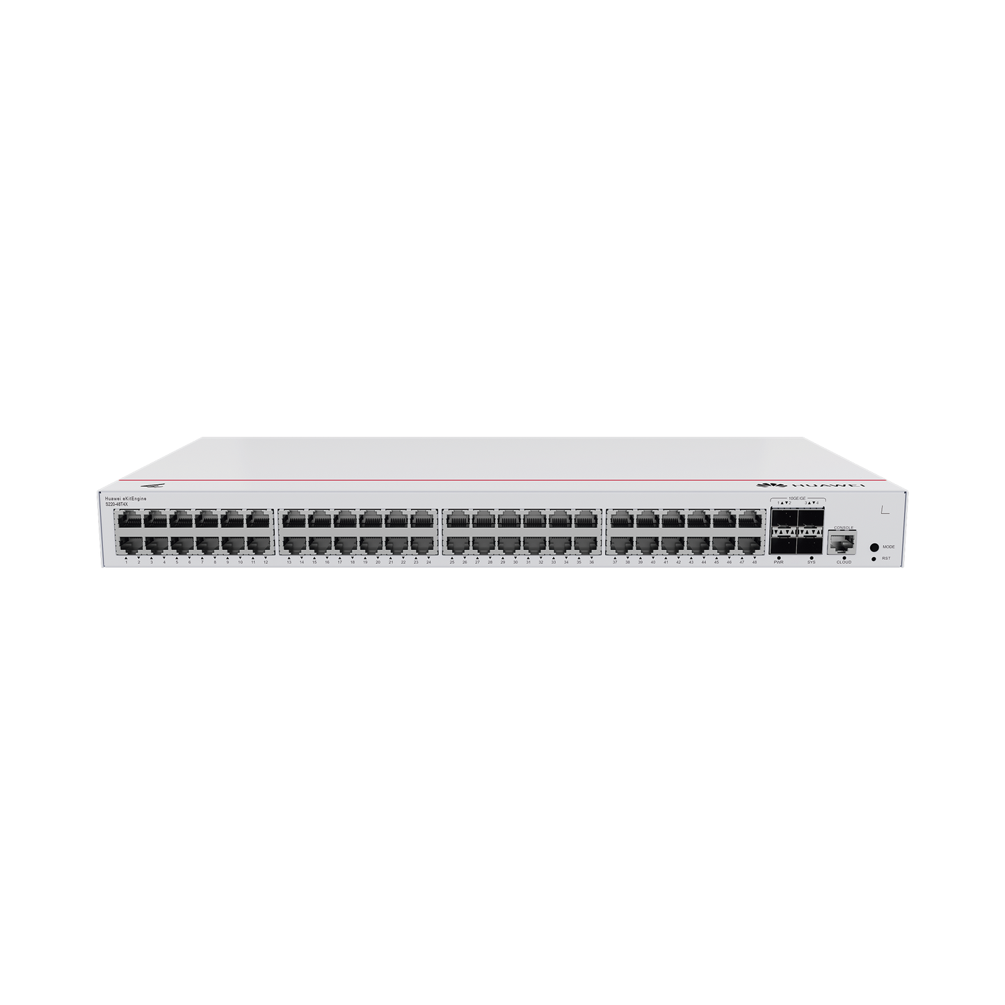 Switch de Acceso Gigabit Administrable Capa 2 / 48 puertos 10/100/1000 Mbps / 4 Puertos 10GE SFP+ Uplink / ERPS / IMGP Snooping / DHCP Snooping / Administración Nube Gratis