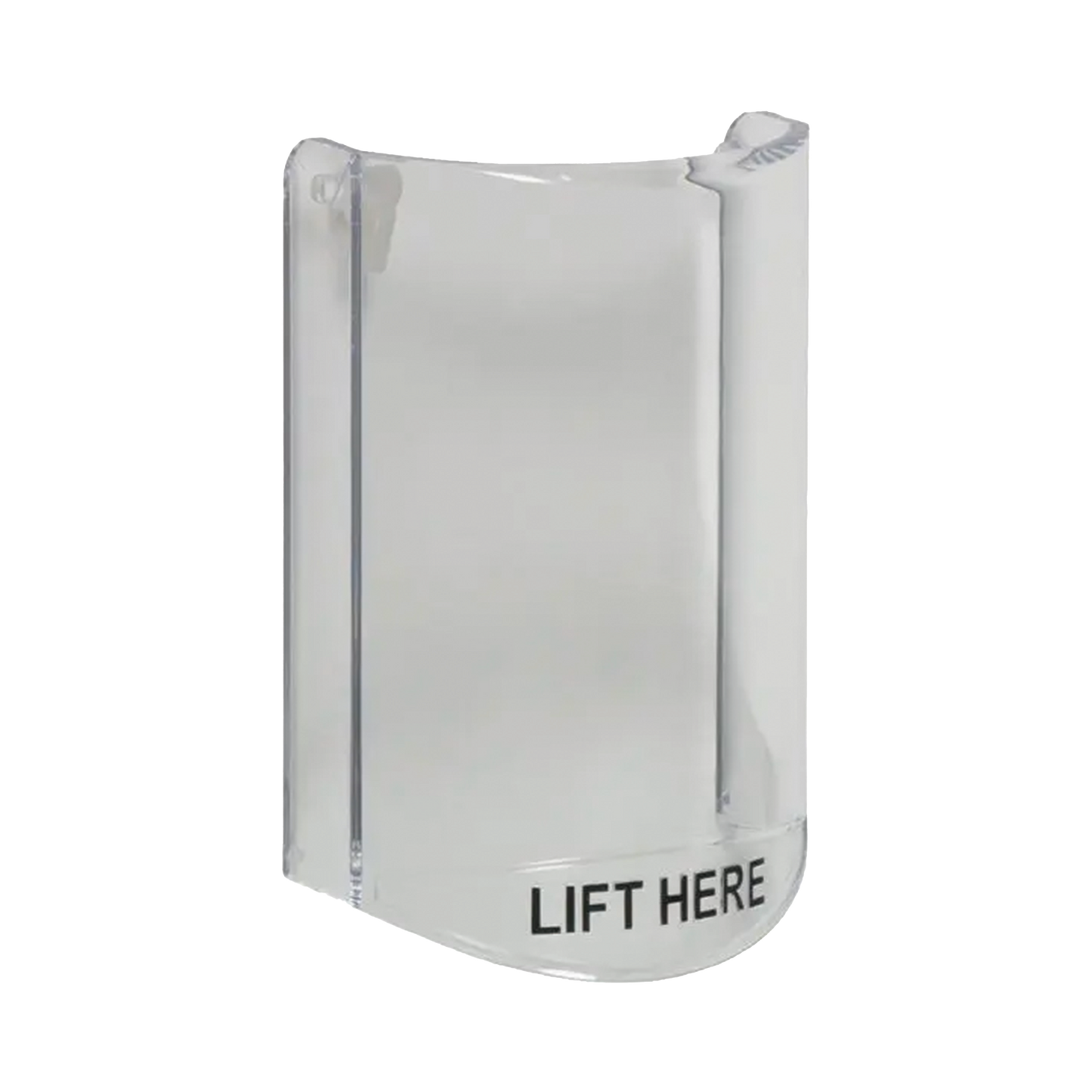 Cubierta Protectora De Policarbonato, Súper Resistente, Sin Sonido, Texto En Ingles, Para Botones Multiusos Serie Stopper® Station De STI