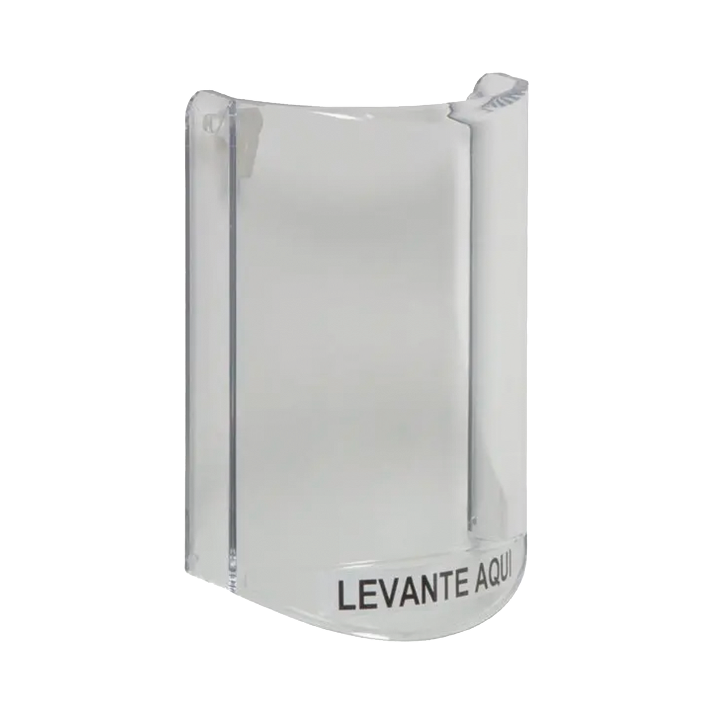 Cubierta Protectora De Policarbonato, Súper Resistente, Sin Sonido, Texto En Español, Para Botones Multiusos De STI