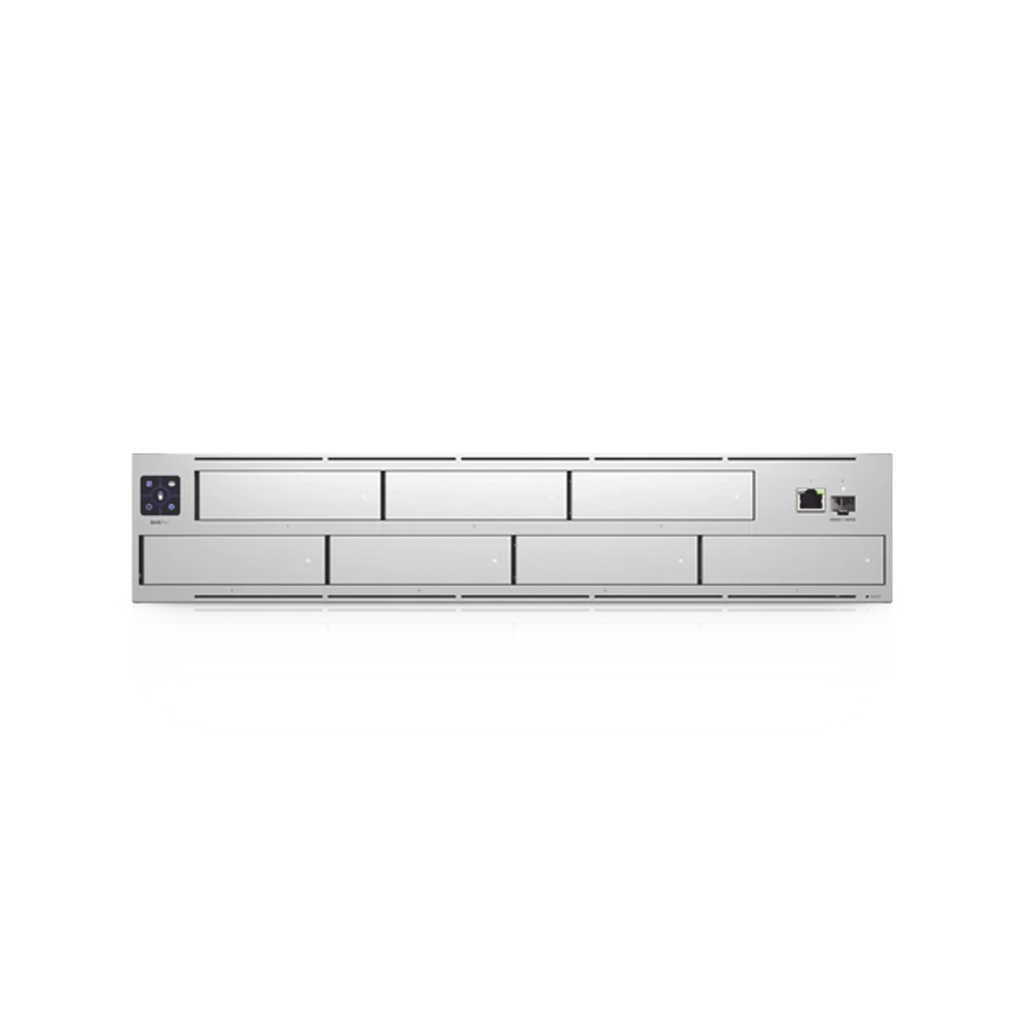 NVR PRO UniFi Protect, con bahía para 7 discos duros, almacena hasta 20 cámaras 4k o 60 cámaras 1080p, pantalla táctil