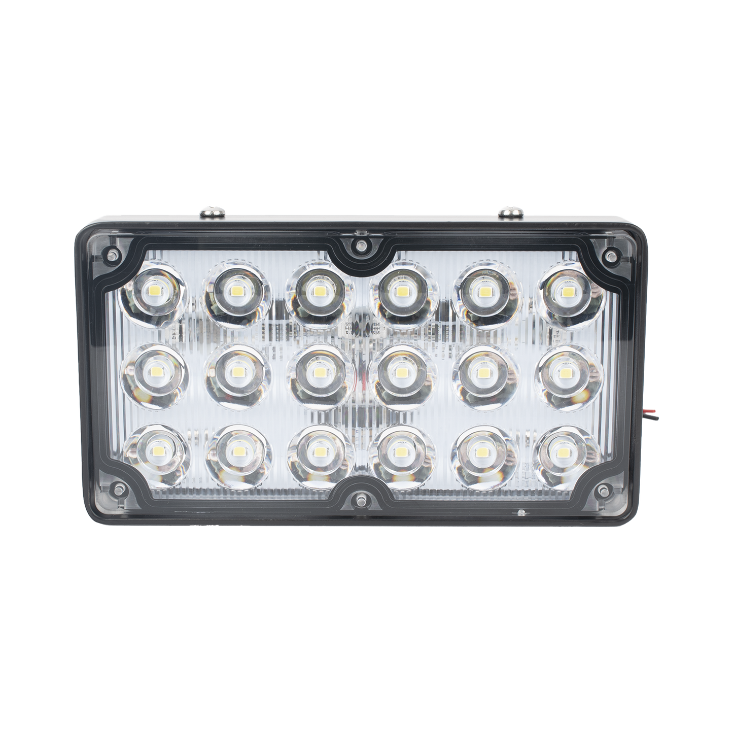 Luz de Escena de 6X3", Color Claro, Ideal para Ambulancias y Vehiculos de Trabajo