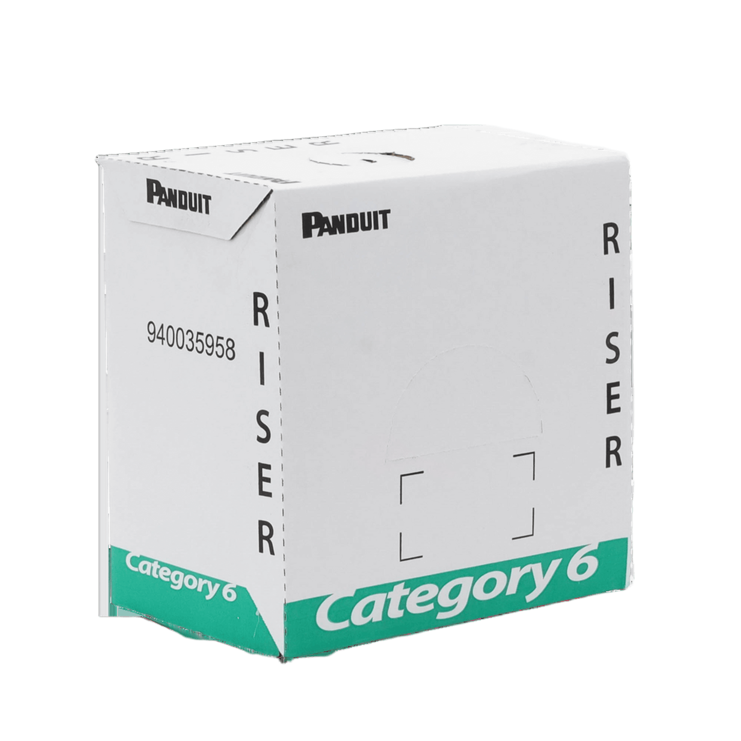 Bobina de Cable UTP, Categoría 6 de Alto Rendimiento (+350 MHz), 23 AWG, PVC (CMR, Riser), Bobina de 305 m, Color Azul