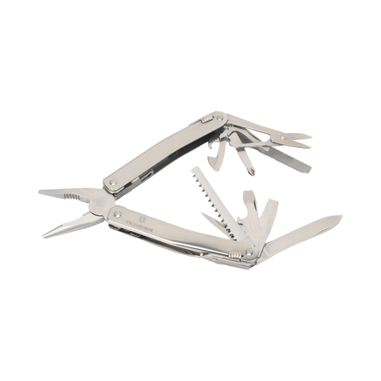 Navaja Victorinox Multiherramienta Spirit X con 24 Funciones, Incluye Funda de Piel