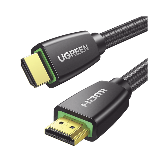 Cable HDMI 2.0 de Nylon Trenzado / 10 m / 4K@60Hz / HDR / 3D / HEC (Canal Ethernet HDMI) / ARC (Canal de Retorno de Audio / Color Profundo de 48 bits / Audio de 32 canales / HDCP 2.2 /Audio DTS: X / 18 Gbps / Blindaje de 4 capas