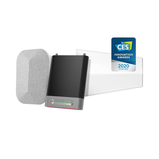KIT Amplificador de Señal Celular, HOME COMPLETE | Mejora la Señal Celular de todos los Operadores | Cubre áreas de hasta 1200 m²