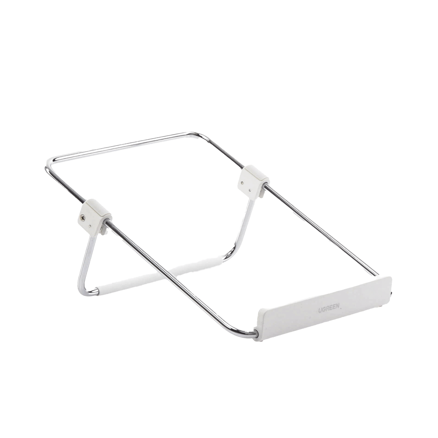 Soporte para Laptop / Plegable / Ajustable de 87 a 131 mm / Amplia compatibilidad 11''-16'' / Capacidad de carga 20 KG / Antideslizante / Ultra Ligero / Metal / ABS / Silicona / Color Plata