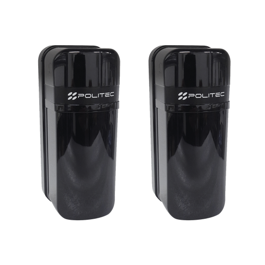 Detector Fotoeléctrico (A baterías) / 0 Falsas Alarmas / Alcance de 60m de Exterior y 350m en interior / Fácil Alineación / Compatible con cualquier panel de alarma