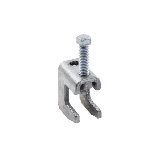 Mordaza Acero Fija barras de 3/4", para varilla roscada de 3/8".
