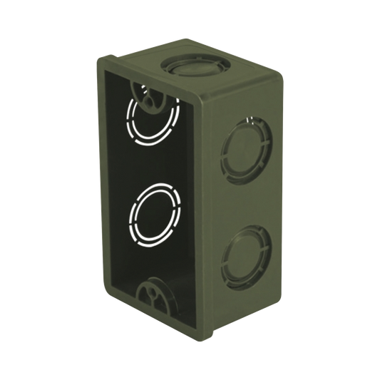 Caja Chalupa de 1/2" para Instalaciones de PVC Conduit Pesado.