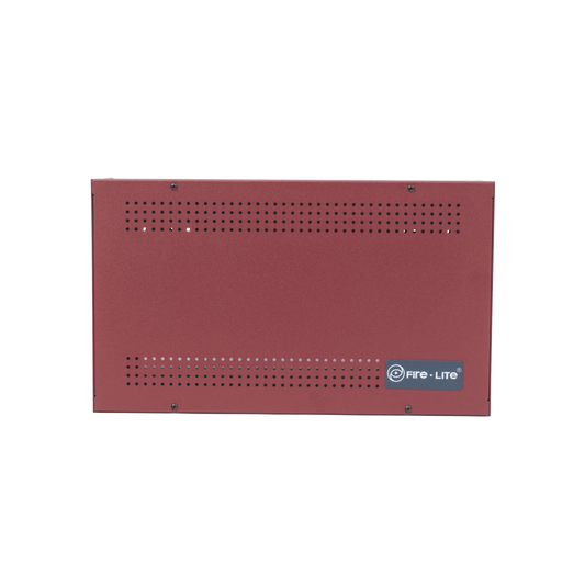 Gabinete para dos baterías de respaldo de 18 AH. Aplicaciones para sistemas de detección de incendio (FAS).