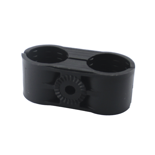 Paquete de 10 Sujetadores Plasticos Para Cable Coaxial de 1- 1/4"