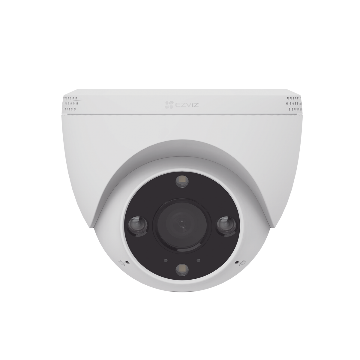 Domo IP 3 Megapíxel (2K) / Wi-Fi / Sirena y Estrobo /Audio de Dos Vías / Detección Humana y Vehiculo / Notificación Push / Audios Personalizables / Ranura Para Memoria hasta 512GB / Uso en Exterior IP67
