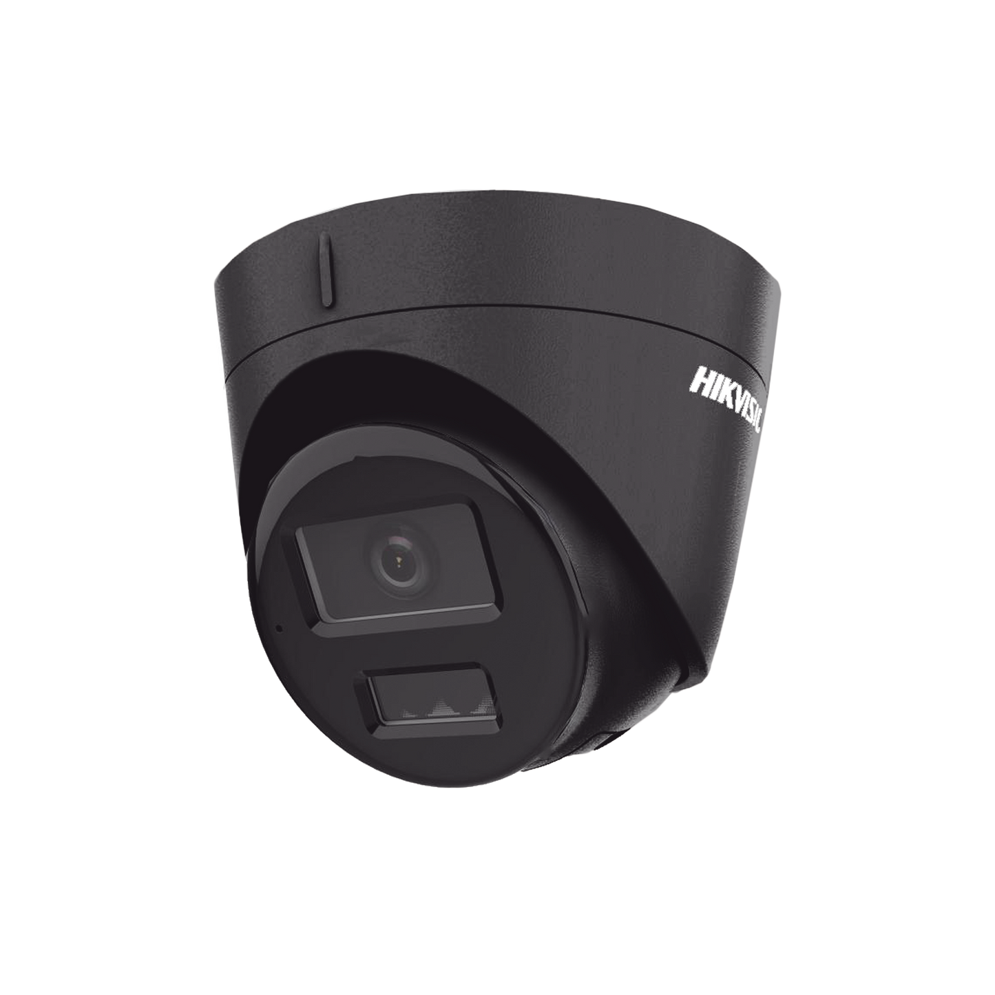 [Dual Light] Turret IP 4 Megapixel / Color Negro / Lente 2.8 mm / 30 mts IR + 30 mts Luz Blanca / Micrófono Integrado / ACUSENSE Lite / Exterior IP67 / H.265 / PoE / ONVIF / Micro SD