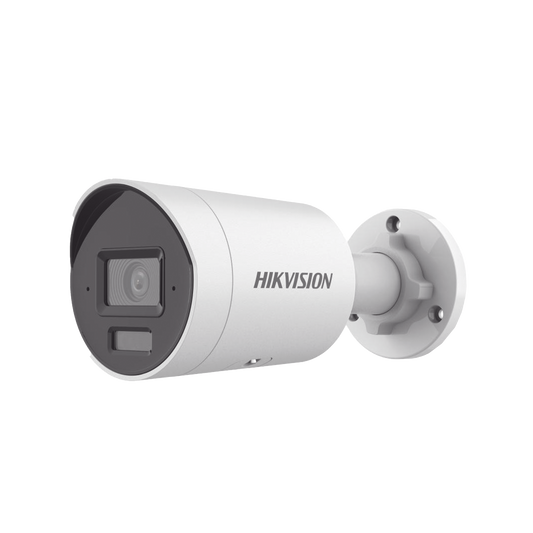 [Dual Light + 2 Micrófonos Integrados] Bala IP 2 Megapixel / Lente 2.8 mm / 40 mts Luz Blanca + 40 mts IR / ACUSENSE / Exterior IP67 / WDR 120 dB / PoE / Micro SD / Metal / ACUSEARCH