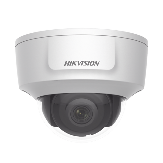 Domo IP 4K / Lente 2.8 mm / Salida HDMI (1080p) para Usar en Monitor / Uso en Centros Comerciales / 30 Mts IR EXIR / IP42 / IK10 / WDR 120 dB / PoE / Micro SD