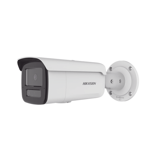 [Dual Light + 2 Micrófonos Integrados] Bala IP 4 Megapixel / Lente 2.8 mm / 80 mts IR + 80 mts Luz Blanca / ACUSENSE / Exterior IP67 / IK10 / WDR 120 dB / PoE / Micro SD / ACUSEARCH