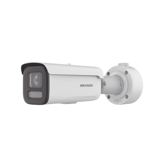 Bala IP 8 Megapixel / Lente Mot. 2.7 a 13.5 mm / Dual Light (60 mts IR + 60 mts Luz Blanca ) / Darkfighter S / Exterior IP67 / IK10 /WDR 130 dB / 4 Analíticos: AcuSense, Deteccion Facial, Conteo de Personas por Cruce y Zona