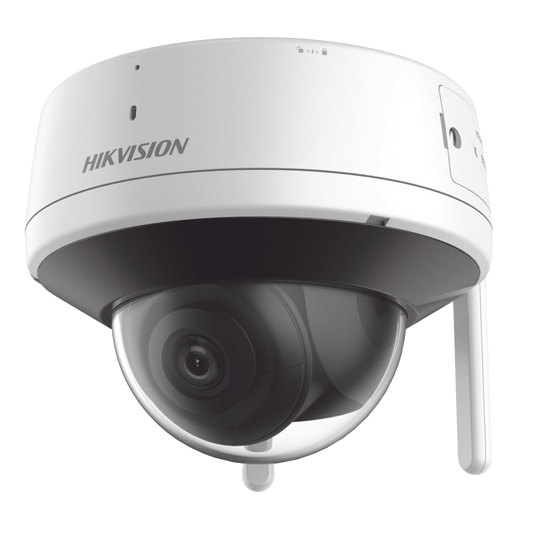 Domo IP 4 Megapixel / Lente 2.8 mm / 30 mts IR / Exterior IP66 / Wi-Fi / ACUSENSE Lite / dWDR / H.265+ / Micrófono y Bocina Interconstruido / Micro SD / Se Conecta Directo a la App de Hik-Connect