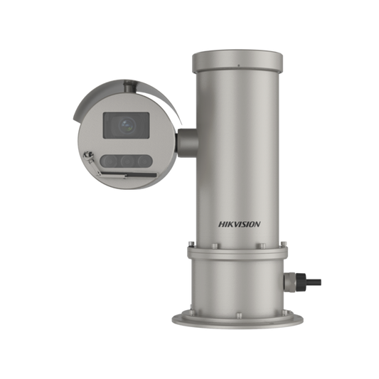 PTZ IP 4 Megapixel / Anti-Explosión / 32X Zoom / IP68 / Anticorrosion / SUS316L / 100 mts IR / Wiper / WDR 120 dB / DARKFIGHTER / Alarmas I/O