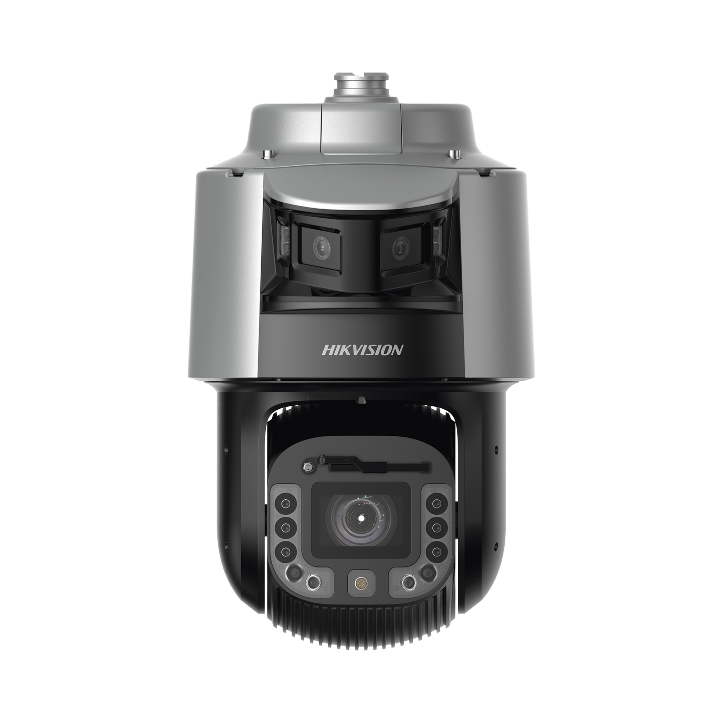 [TandemVu] Domo PTZ IP 4 Megapixel con Cámara Panoramica 180º de 6 Megapixel / 25X Zoom / 300 mts IR y 30 mts Luz Blanca / IP67 / IK10 / Autoseguimiento / Wiper / Deep learning / Entrada-Salida de Audio y Alarma / Ultra Baja Iluminació