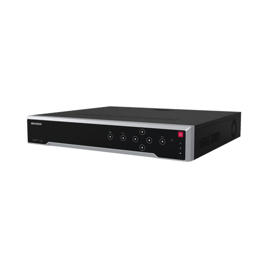 [Doble Poder de Decodificación] NVR 32 Megapixel (8K) / 32 Canales IP / 16 Puertos PoE+ / AcuSense / ANPR / Conteo de Personas / Heat Map / 4 Bahías de Disco Duro / HDMI en 8K / Soporta POS / Alarmas I/O / 2 Salidas HDMI / Smart Search