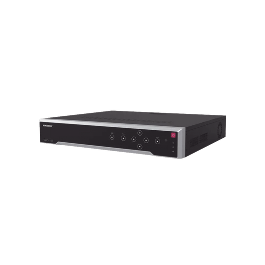 [Doble Poder de Decodificación] NVR 32 Megapixel (8K) / 32 Canales IP / 24 Puertos PoE+ / AcuSense / ANPR / Conteo de Personas / Heat Map / 4 Bahías de Disco Duro / HDMI en 8K / Soporta POS / Alarmas I/O / Smart Search