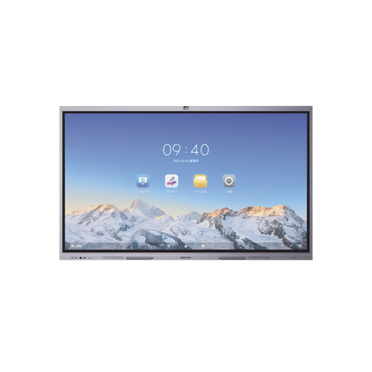 Pantalla Interactiva Touch de 98" Android 13 (Actualizable a Android 14) / Cámara Web 8 MP / Resolución 4K / Bocinas Integradas / Entradas HDMI y VGA / Incluye 2 Lápices para Escribir