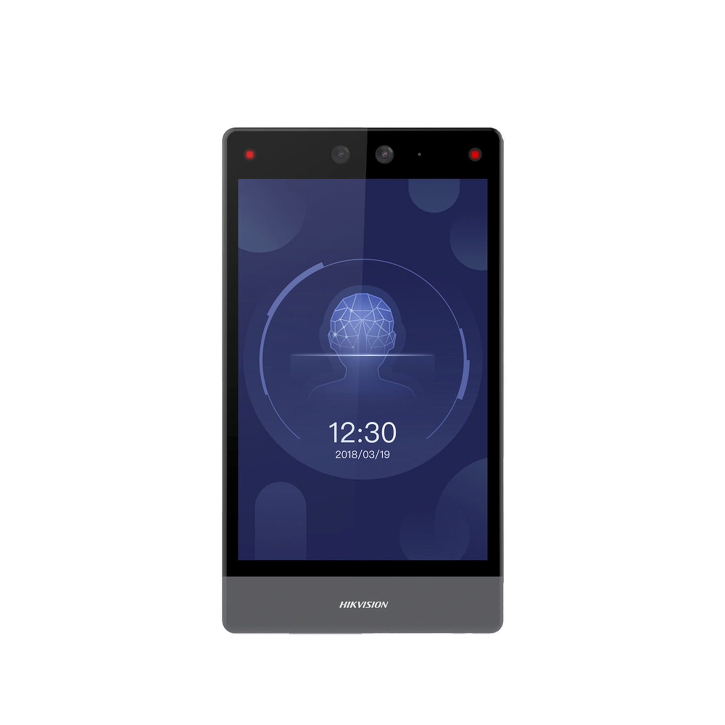 Terminal Facial Min Moe 8" Touch / Delgada y Estética / PoE / 100,000 rostros / Exterior IP65 / Función de Videoportero y Lectura de Códigos QR / Lectura de tarjetas / HIK-IA