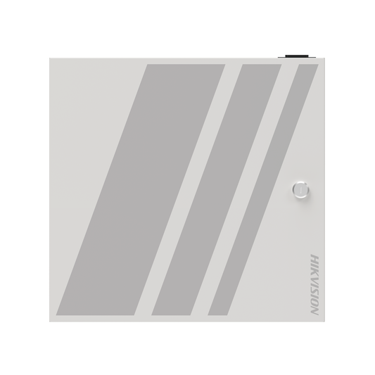 Controlador de Acceso de 4 Puertas / Administrable en la Nube con Hik-Connect Teams / Interfaz Web / Expandible con Módulo DS-K2M002X (hasta 128 Puertas) / 200,000 Tarjetas / Wiegand / 8 Lectoras de Huella y Tarjeta